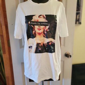 Men's White Graphic Tee - SHEIN